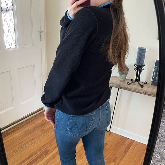 Patagonia Synchilla Snap-T Pullover Sweater Black M - Picture 2 of 11